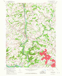 Download a high-resolution, GPS-compatible USGS topo map for Collegeville, PA (1968 edition)