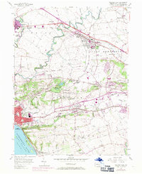 Download a high-resolution, GPS-compatible USGS topo map for Columbia East, PA (1971 edition)