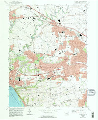 Download a high-resolution, GPS-compatible USGS topo map for Columbia East, PA (1996 edition)