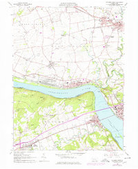 Download a high-resolution, GPS-compatible USGS topo map for Columbia West, PA (1978 edition)