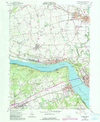 Download a high-resolution, GPS-compatible USGS topo map for Columbia West, PA (1990 edition)