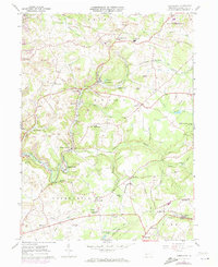 Download a high-resolution, GPS-compatible USGS topo map for Commodore, PA (1973 edition)