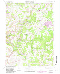 Download a high-resolution, GPS-compatible USGS topo map for Commodore, PA (1982 edition)
