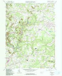 Download a high-resolution, GPS-compatible USGS topo map for Commodore, PA (1993 edition)