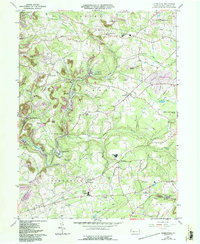 Download a high-resolution, GPS-compatible USGS topo map for Commodore, PA (1993 edition)