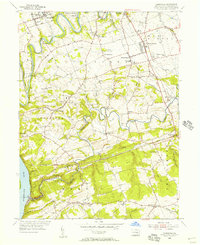 Download a high-resolution, GPS-compatible USGS topo map for Conestoga, PA (1956 edition)