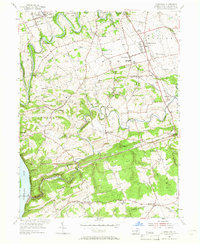 Download a high-resolution, GPS-compatible USGS topo map for Conestoga, PA (1965 edition)