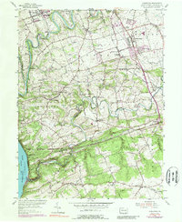 Download a high-resolution, GPS-compatible USGS topo map for Conestoga, PA (1989 edition)