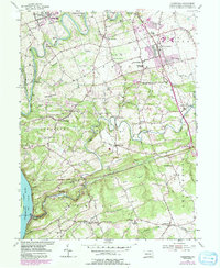 Download a high-resolution, GPS-compatible USGS topo map for Conestoga, PA (1991 edition)