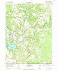 Download a high-resolution, GPS-compatible USGS topo map for Confluence, PA (1970 edition)