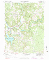Download a high-resolution, GPS-compatible USGS topo map for Confluence, PA (1983 edition)