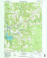 Download a high-resolution, GPS-compatible USGS topo map for Confluence, PA (1997 edition)