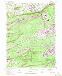 Download a high-resolution, GPS-compatible USGS topo map for Conyngham, PA (1971 edition)