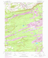 Download a high-resolution, GPS-compatible USGS topo map for Conyngham, PA (1977 edition)