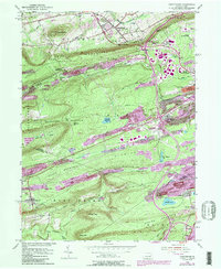 Download a high-resolution, GPS-compatible USGS topo map for Conyngham, PA (1989 edition)