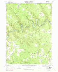 Download a high-resolution, GPS-compatible USGS topo map for Cooksburg, PA (1973 edition)