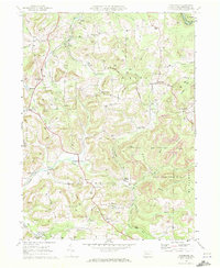 Download a high-resolution, GPS-compatible USGS topo map for Coolspring, PA (1972 edition)