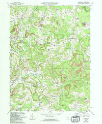 Download a high-resolution, GPS-compatible USGS topo map for Coolspring, PA (1994 edition)
