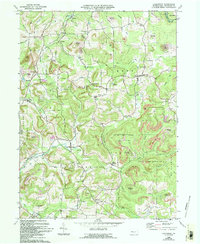 Download a high-resolution, GPS-compatible USGS topo map for Coolspring, PA (1994 edition)