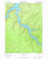 Download a high-resolution, GPS-compatible USGS topo map for Cornplanter Bridge, PA (1973 edition)