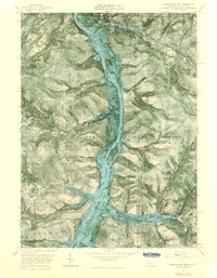 Download a high-resolution, GPS-compatible USGS topo map for Cornplanter Run, PA (1968 edition)