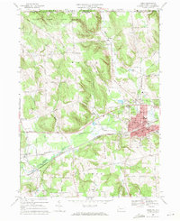 Download a high-resolution, GPS-compatible USGS topo map for Corry, PA (1971 edition)