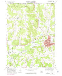 Download a high-resolution, GPS-compatible USGS topo map for Corry, PA (1975 edition)