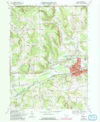 Download a high-resolution, GPS-compatible USGS topo map for Corry, PA (1993 edition)