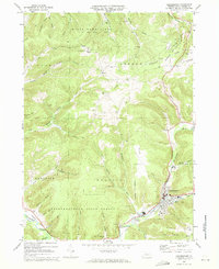 Download a high-resolution, GPS-compatible USGS topo map for Coudersport, PA (1972 edition)