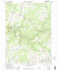 Download a high-resolution, GPS-compatible USGS topo map for Cranberry, PA (1983 edition)