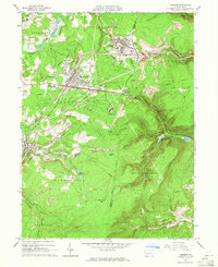 Download a high-resolution, GPS-compatible USGS topo map for Cresson, PA (1965 edition)