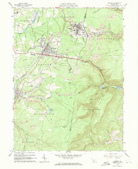 Download a high-resolution, GPS-compatible USGS topo map for Cresson, PA (1971 edition)