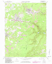 Download a high-resolution, GPS-compatible USGS topo map for Cresson, PA (1982 edition)