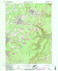 Download a high-resolution, GPS-compatible USGS topo map for Cresson, PA (1989 edition)