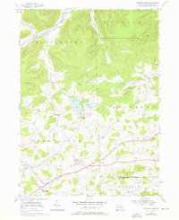Download a high-resolution, GPS-compatible USGS topo map for Crooked Creek, PA (1976 edition)
