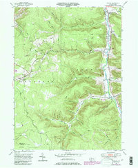 Download a high-resolution, GPS-compatible USGS topo map for Crosby, PA (1986 edition)