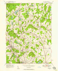 Download a high-resolution, GPS-compatible USGS topo map for Dalton, PA (1958 edition)