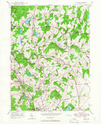 Download a high-resolution, GPS-compatible USGS topo map for Dalton, PA (1966 edition)