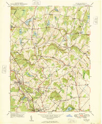 Download a high-resolution, GPS-compatible USGS topo map for Dalton, PA (1949 edition)