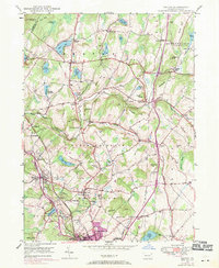 Download a high-resolution, GPS-compatible USGS topo map for Dalton, PA (1971 edition)