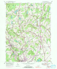 Download a high-resolution, GPS-compatible USGS topo map for Dalton, PA (1991 edition)