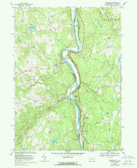 Download a high-resolution, GPS-compatible USGS topo map for Damascus, PA (1990 edition)