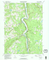 preview thumbnail of historical topo map of Wayne County, PA in 1993