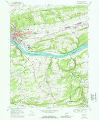 Download a high-resolution, GPS-compatible USGS topo map for Danville, PA (1988 edition)