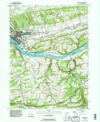 Download a high-resolution, GPS-compatible USGS topo map for Danville, PA (1996 edition)