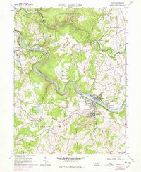 Download a high-resolution, GPS-compatible USGS topo map for Dawson, PA (1979 edition)