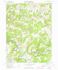 Download a high-resolution, GPS-compatible USGS topo map for Dayton, PA (1975 edition)