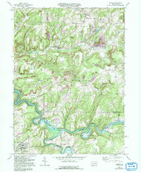Download a high-resolution, GPS-compatible USGS topo map for Dayton, PA (1993 edition)