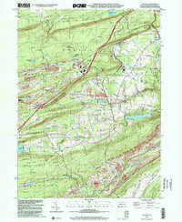 Download a high-resolution, GPS-compatible USGS topo map for Delano, PA (2001 edition)