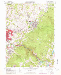 Download a high-resolution, GPS-compatible USGS topo map for Derry, PA (1973 edition)